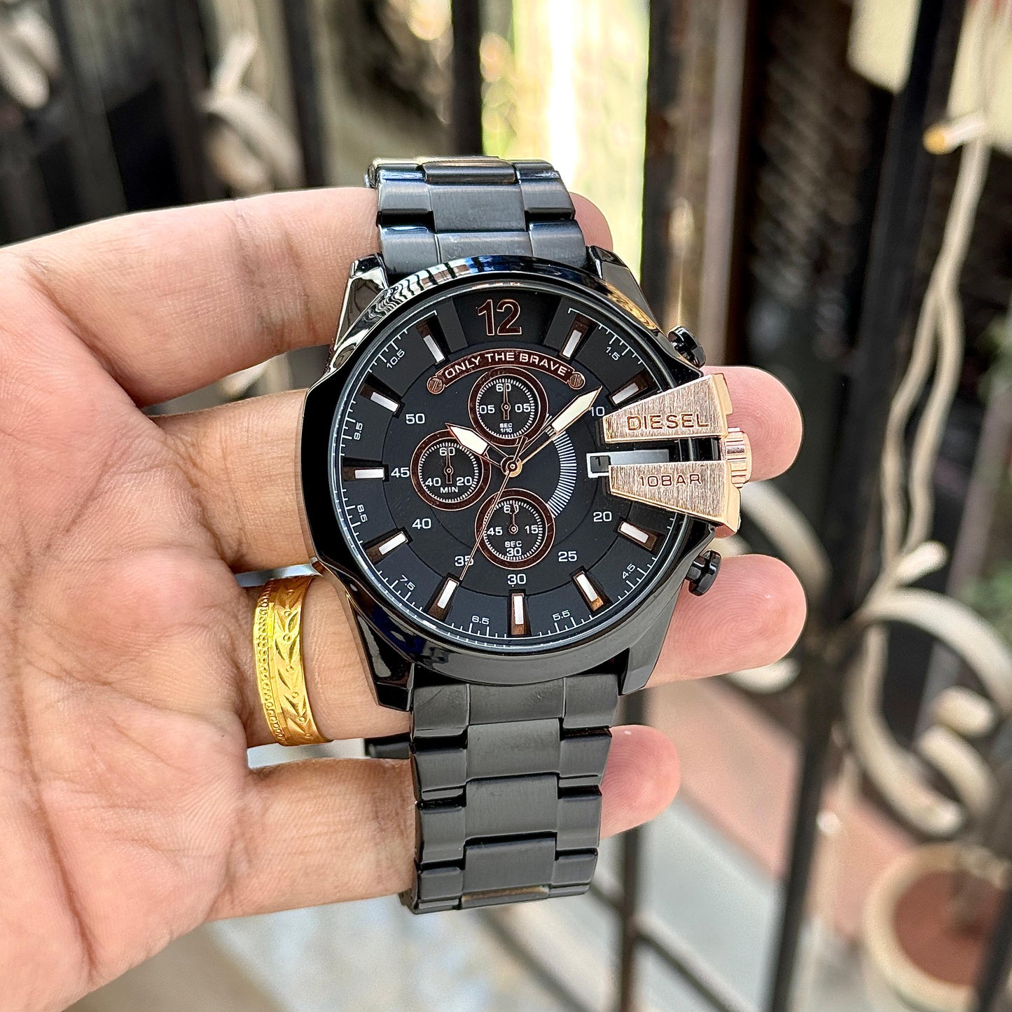 Diesel Black Rose Watch