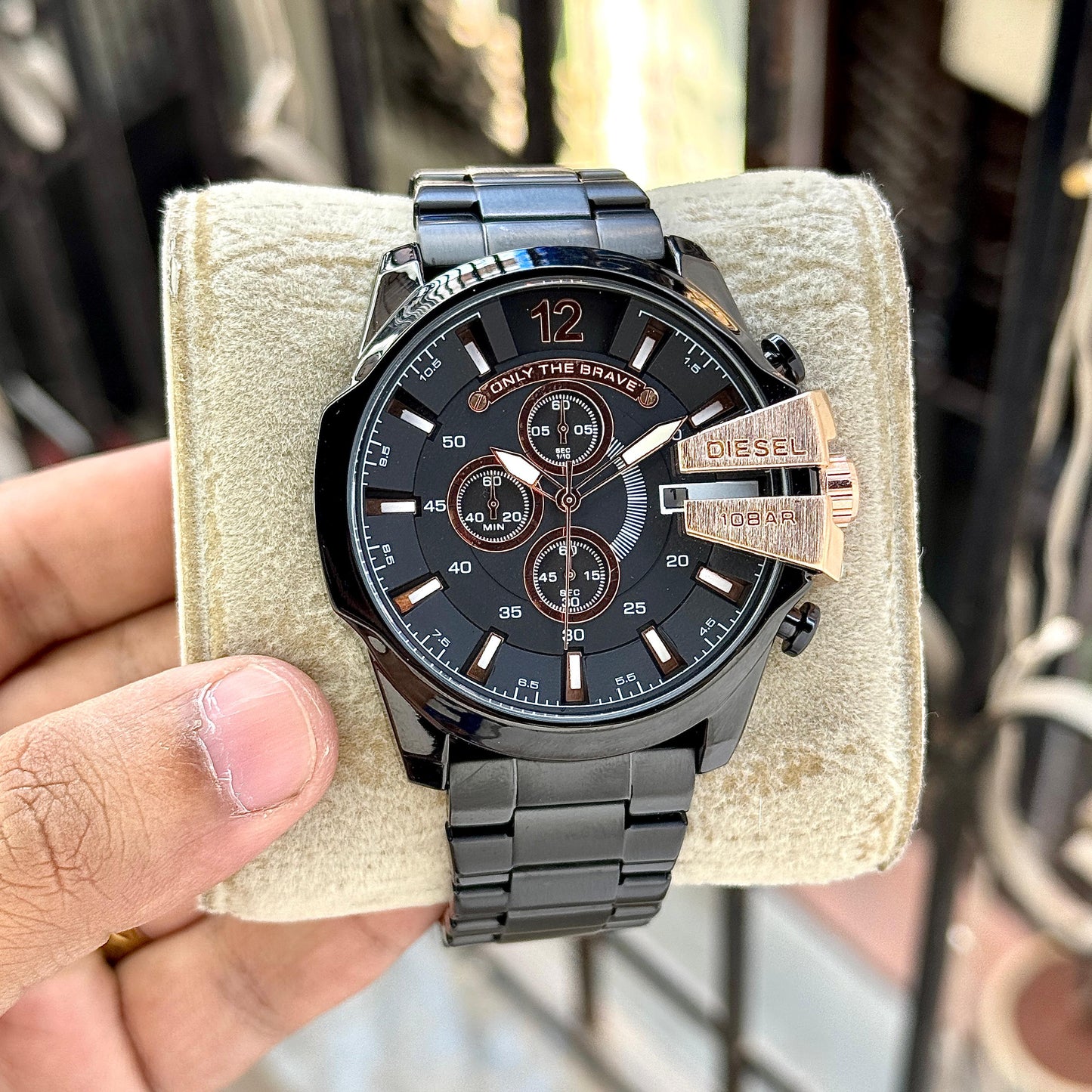 Diesel Black Rose Watch