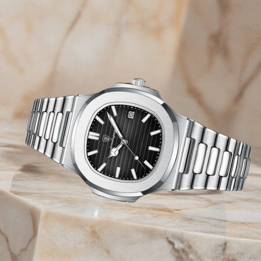 Luxury Steel Wrist Watch