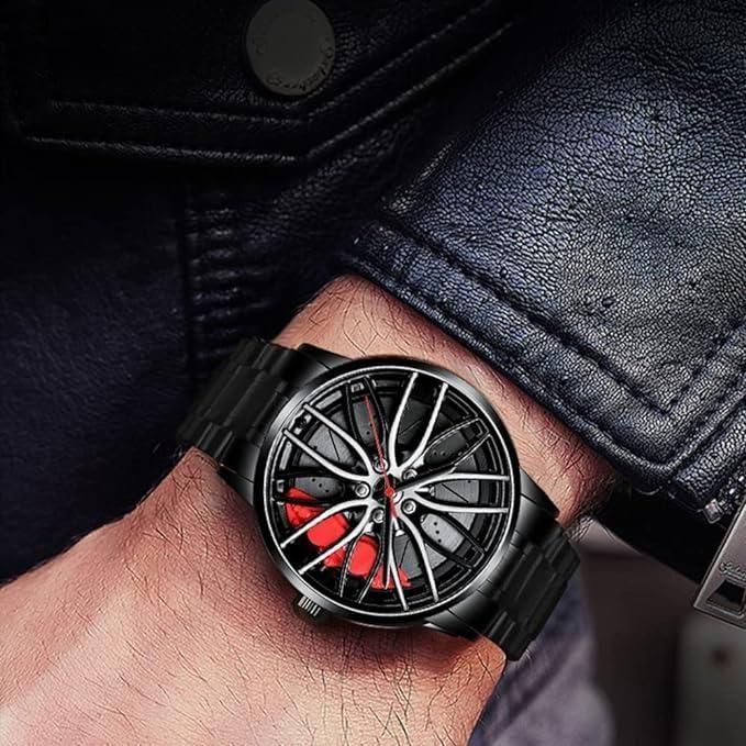 3D Car Wheel Watch