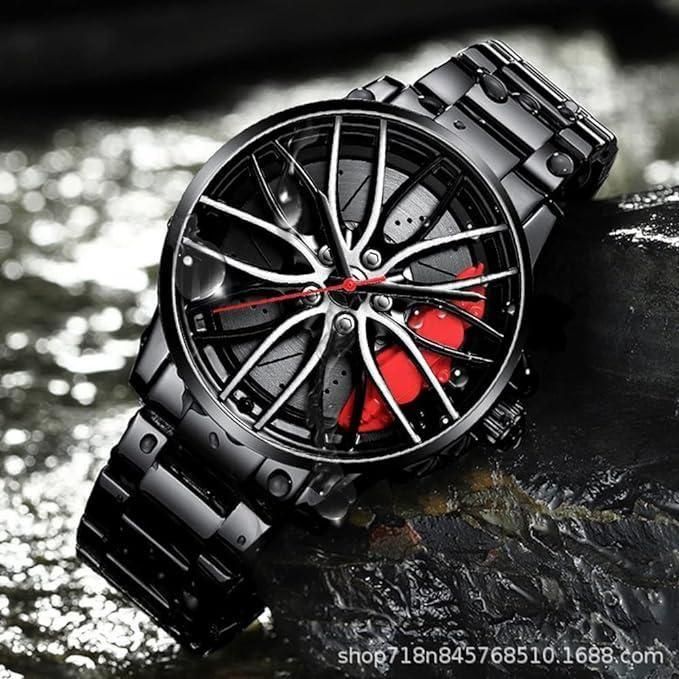 3D Car Wheel Watch