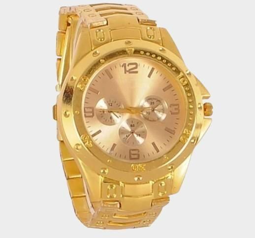 Golden Steel Men’s Watch