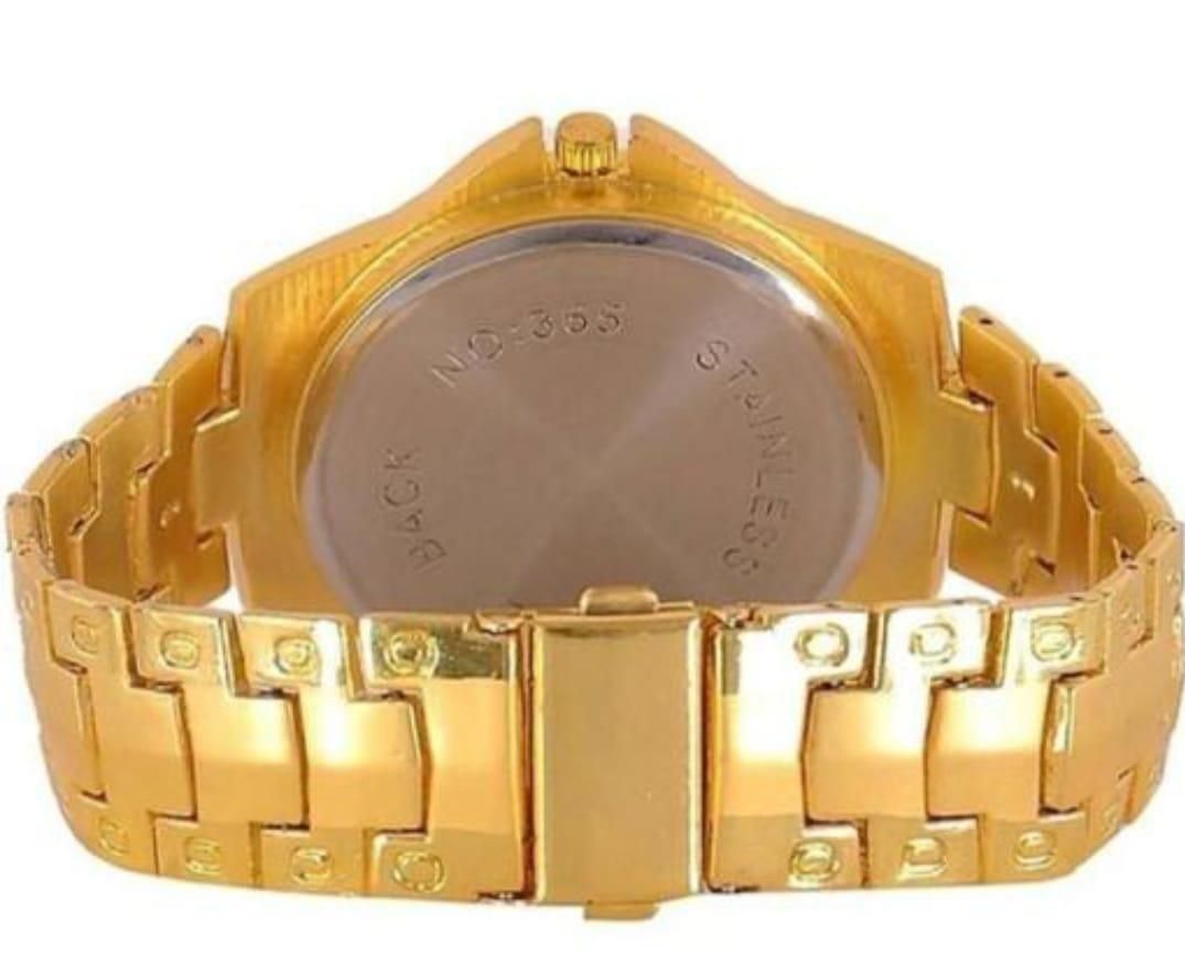Golden Steel Men’s Watch