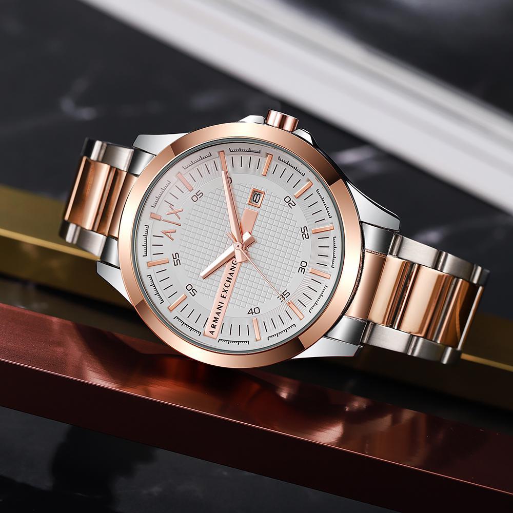 Armani AX Gold Chrono Watch