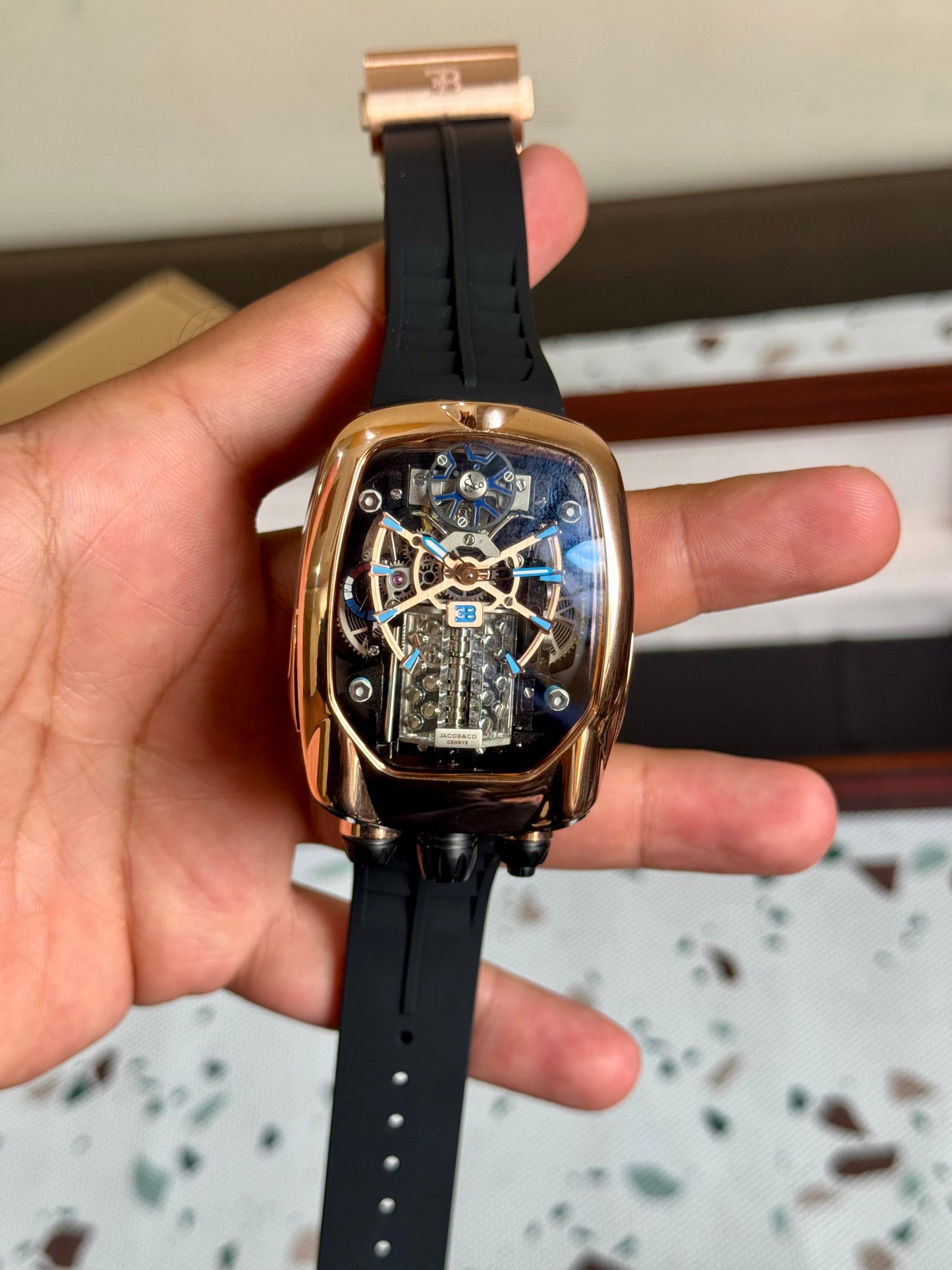 Jacob Bugatti Tourbillon Watch
