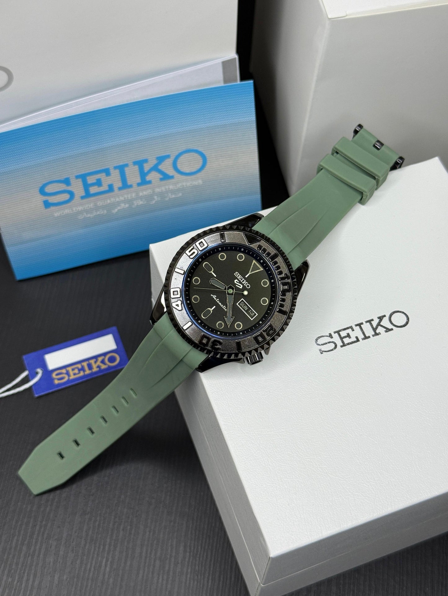 Seiko Automatic Open Back